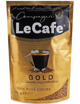 Кава розчинна LeCafe Gold д/п