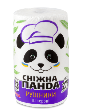 Рушник Сніжна Панда BIG ROLL