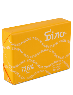 Масло Білоцерківське Селянське 72,6% еколін