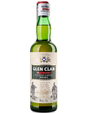 Віскі Glen Clan Blended Scotch 40%