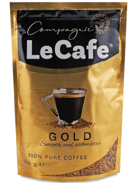 Кава розчинна LeCafe Gold д/п