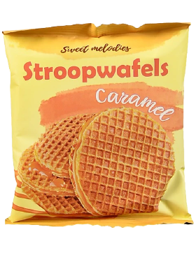 Вафлі Sweet Melodies Stroopwafels З карам