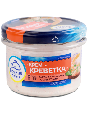 Паста Водний Світ Крем-креветк З кальмар