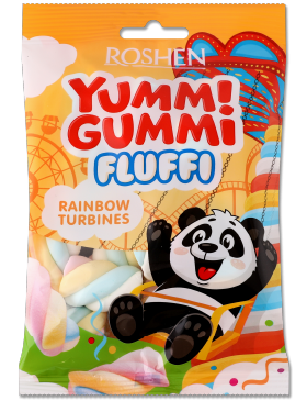 Маршмеллоу Рошен Yummi Rainbow Turbines